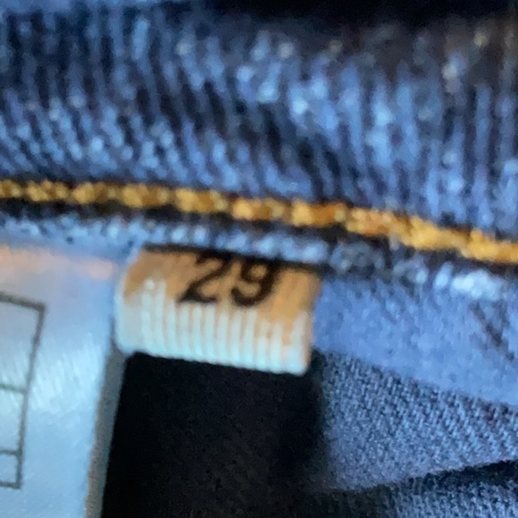 Guess Blue Boyfriend Jeans with Distressed Details - Picture 10 of 10